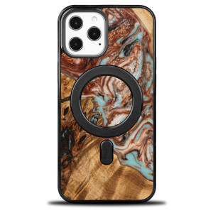 Etui Bewood Unique na iPhone 12 Pro Max - Planets - Jowisz z MagSafe