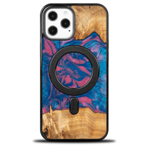 Etui Bewood Unique na iPhone 12 Pro Max - Neons - Vegas z MagSafe