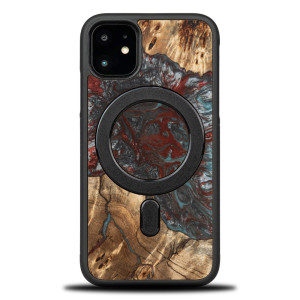 Etui Bewood Unique na iPhone 11 - Planets - Pluton z MagSafe