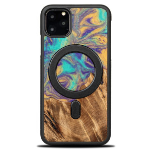 Etui Bewood Unique na iPhone 11 Pro Max - Planets - Merkury z MagSafe