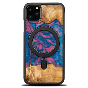 Etui Bewood Unique na iPhone 11 Pro Max - Neons - Vegas z MagSafe