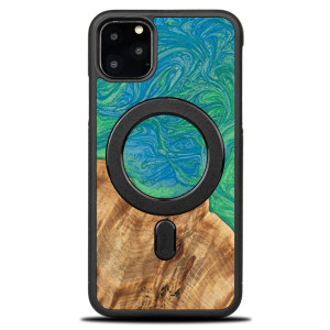 Etui Bewood Unique na iPhone 11 Pro Max - Neons - Tokyo z MagSafe