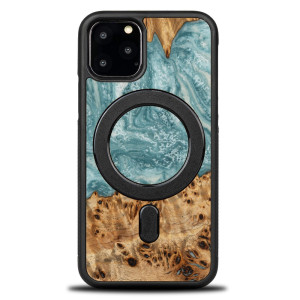 Etui Bewood Unique na iPhone 11 Pro - Planets - Uran z MagSafe