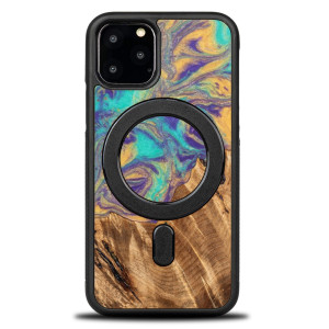 Etui Bewood Unique na iPhone 11 Pro - Planets - Merkury z MagSafe