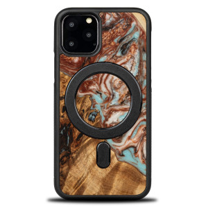 Etui Bewood Unique na iPhone 11 Pro - Planets - Jowisz z MagSafe