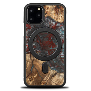 Etui Bewood Unique na iPhone 11 Pro - Planets - Pluton z MagSafe