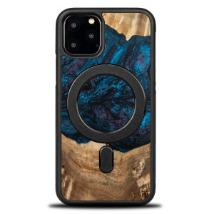 Etui Bewood Unique na iPhone 11 Pro - Planets - Neptun z MagSafe