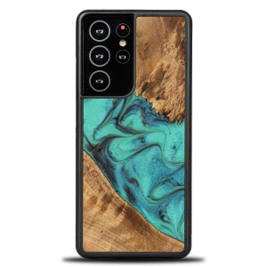 Etui Bewood Unique na Samsung Galaxy S21 Ultra - Turquoise