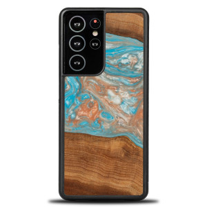 Etui Bewood Unique na Samsung Galaxy S21 Ultra - Planets - Saturn