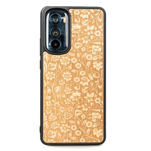 Drewniane Etui Bewood Motorola Edge 30 KWIATY POLNE ANIEGRE