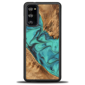 Etui Bewood Unique na Samsung Galaxy S20 FE - Turquoise