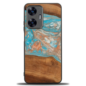 Etui Bewood Unique - Realme C55 - Planets - Saturn