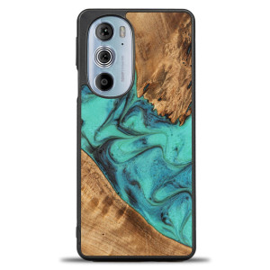 Etui Bewood Unique - Motorola Edge 30 Pro - Turquoise