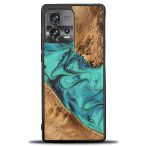 Etui Bewood Unique - Motorola Edge 30 Fusion - Turquoise