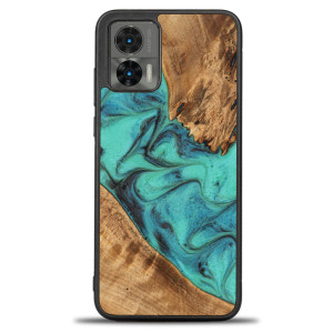 Etui Bewood Unique - Motorola Edge 30 Neo - Turquoise