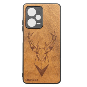 Drewniane Etui Bewood Redmi Note 12 5G JELEŃ IMBUIA