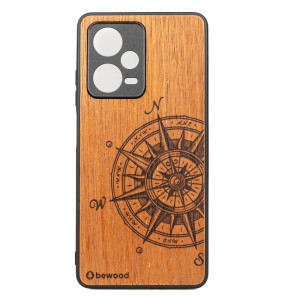 Drewniane Etui Bewood Redmi Note 12 Pro 5G TRAVELER MERBAU