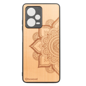 Drewniane Etui Bewood Redmi Note 12 Pro 5G MANDALA JABŁOŃ