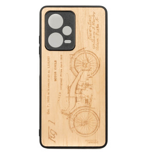 Drewniane Etui Bewood Redmi Note 12 Pro Plus 5G HARLEY PATENT ANIEGRE