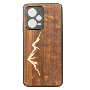 Drewniane Etui Bewood Redmi Note 12 Pro Plus 5G GÓRY IMBUIA