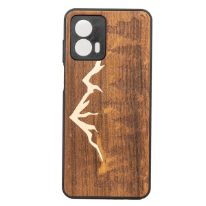 Drewniane Etui Bewood Motorola G53 5G GÓRY IMBUIA