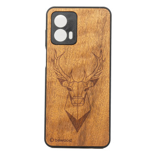 Drewniane Etui Bewood Motorola G73 5G JELEŃ IMBUIA