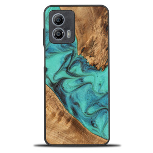 Etui Bewood Unique - Motorola G73 5G - Turquoise