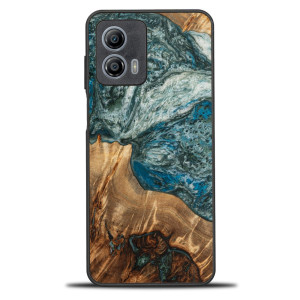 Etui Bewood Unique - Motorola G73 5G - Planets - Ziemia