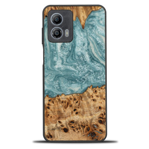 Etui Bewood Unique - Motorola G73 5G - Planets - Uran