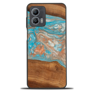 Etui Bewood Unique - Motorola G73 5G - Planets - Saturn