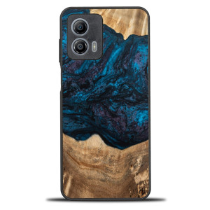 Etui Bewood Unique - Motorola G73 5G - Planets - Neptun