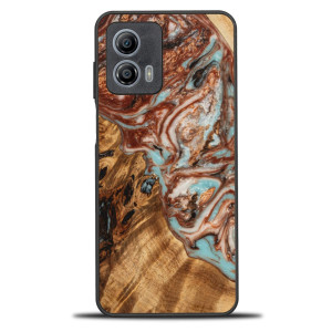 Etui Bewood Unique - Motorola G73 5G - Planets - Jowisz
