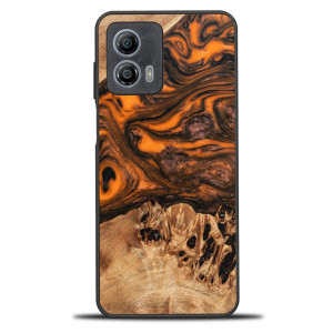 Etui Bewood Unique - Motorola G73 5G - Orange