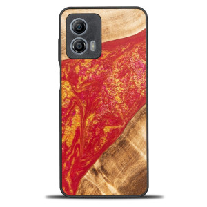 Etui Bewood Unique - Motorola G73 5G - Neons - Paris
