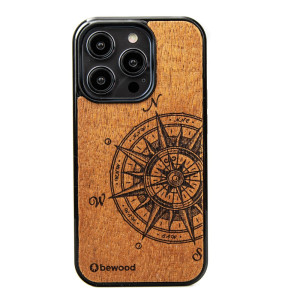 Drewniane Etui Bewood do iPhone 15 Pro TRAVELER MERBAU