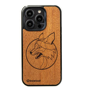 Drewniane Etui Bewood do iPhone 15 Pro LIS MERBAU