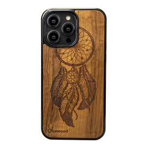 Drewniane Etui Bewood do iPhone 15 Pro Max ŁAPACZ SNÓW IMBUIA