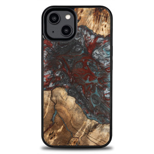Etui Bewood Unique do iPhone 15 - Planets Pluton