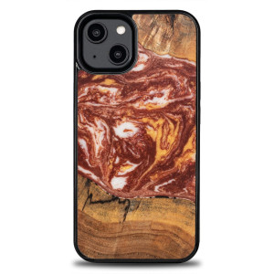 Etui Bewood Unique do iPhone 15 - Planets Mars