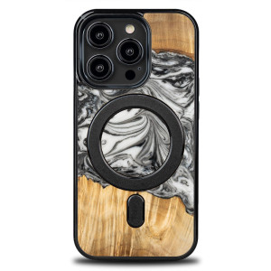 Etui Bewood Unique do iPhone 15 Pro - 4 Żywioły - Ziemia z MagSafe