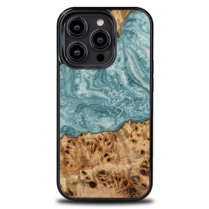 Etui Bewood Unique do iPhone 15 Pro - Planets - Uran