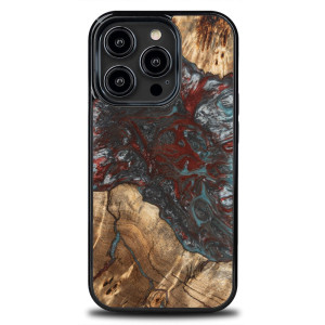 Etui Bewood Unique do iPhone 15 Pro - Planets - Pluton