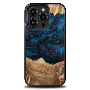 Etui Bewood Unique do iPhone 15 Pro - Planets - Neptun