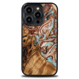 Etui Bewood Unique do iPhone 15 Pro - Planets - Jowisz