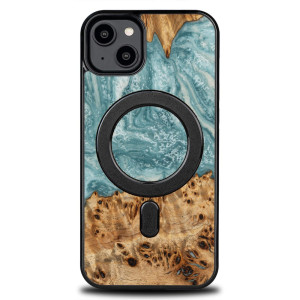 Etui Bewood Unique do iPhone 15 Plus - Planets - Uran z MagSafe
