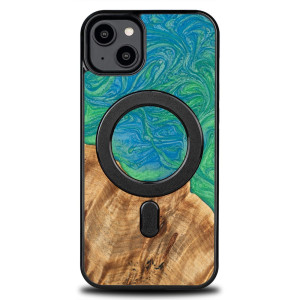 Etui Bewood Unique do iPhone 15 Plus - Neons - Tokyo z MagSafe