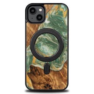 Etui Bewood Unique do iPhone 15 Plus - 4 Żywioły - Woda z MagSafe