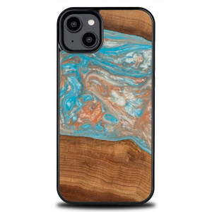 Etui Bewood Unique do iPhone 15 Plus - Planets - Saturn