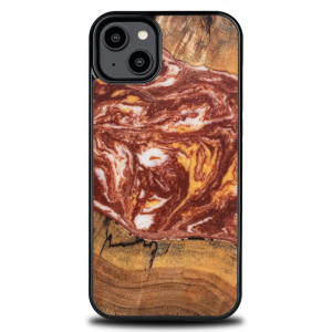 Etui Bewood Unique do iPhone 15 Plus - Planets - Mars