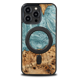Etui Bewood Unique do iPhone 15 Pro Max - Planets - Uran z MagSafe